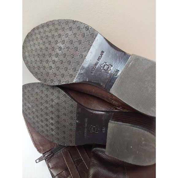 Antonio Melani Boots Sz 6M Brown - Picture 12 of 12